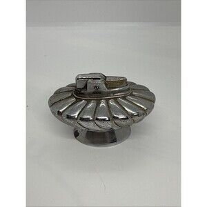 Vintage Ronson Regal Silver Finish Table Lighter 1950s